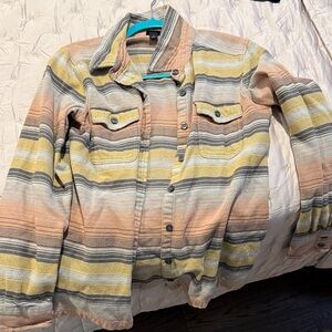 Patagonia Multicolor Striped Button Down Shirt